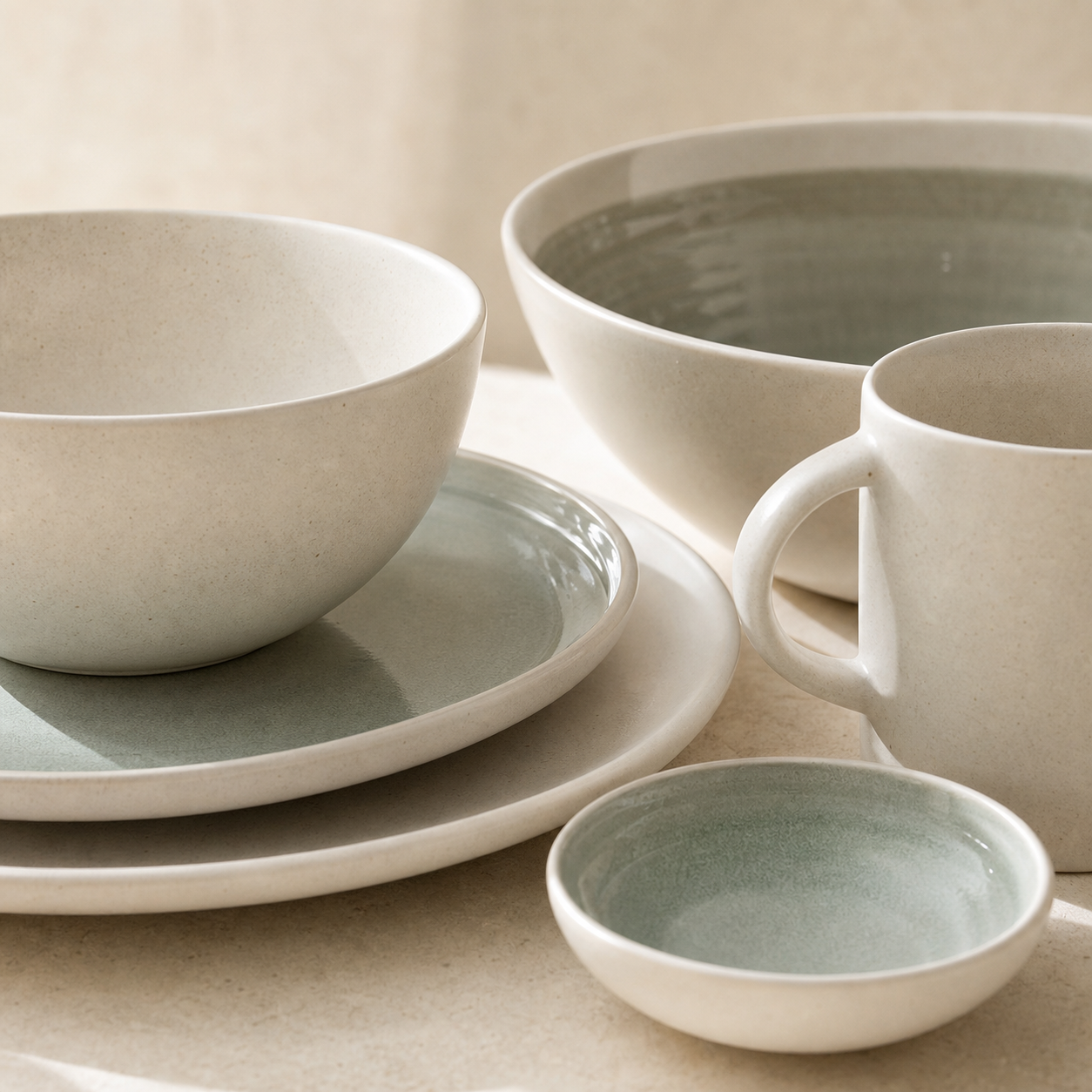 Calm Table Set — detail