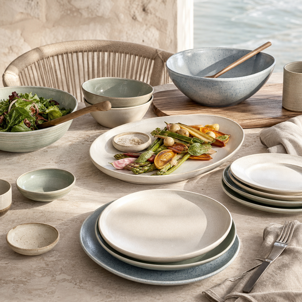 Coastal Entertaining Set — hero