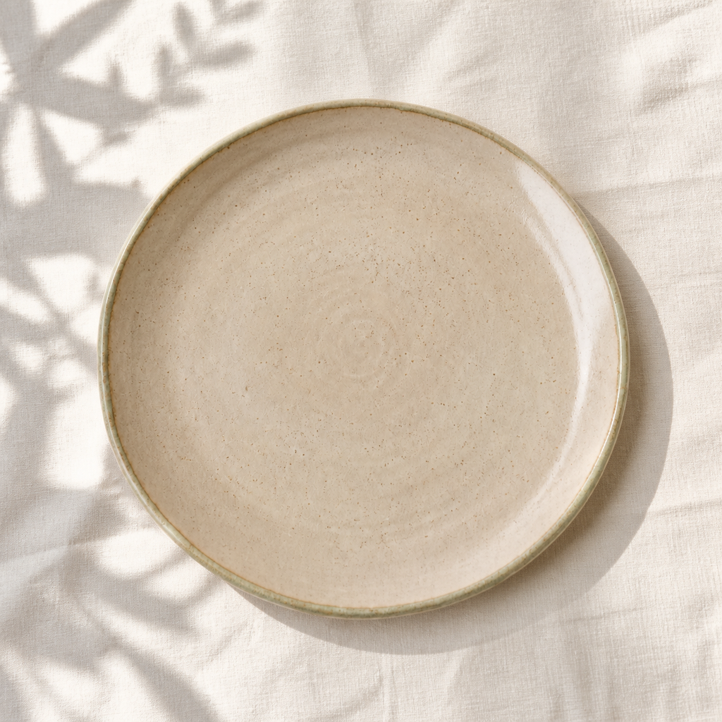 Dune Dinner Plate top view