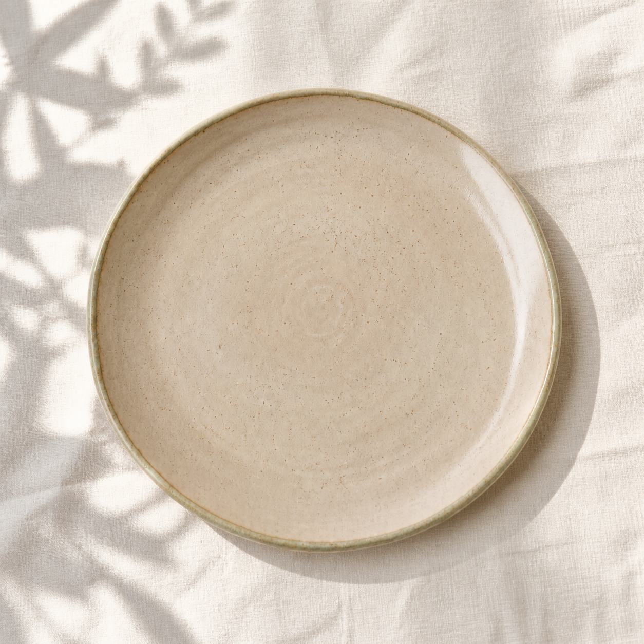 Dune Dinner Plate top view