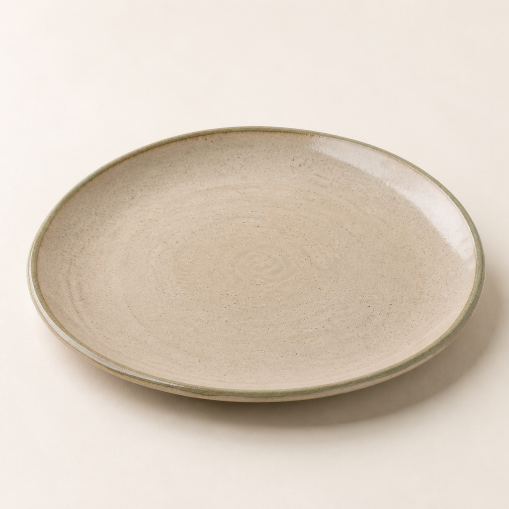 Dune Dinner Plate ceramic texture