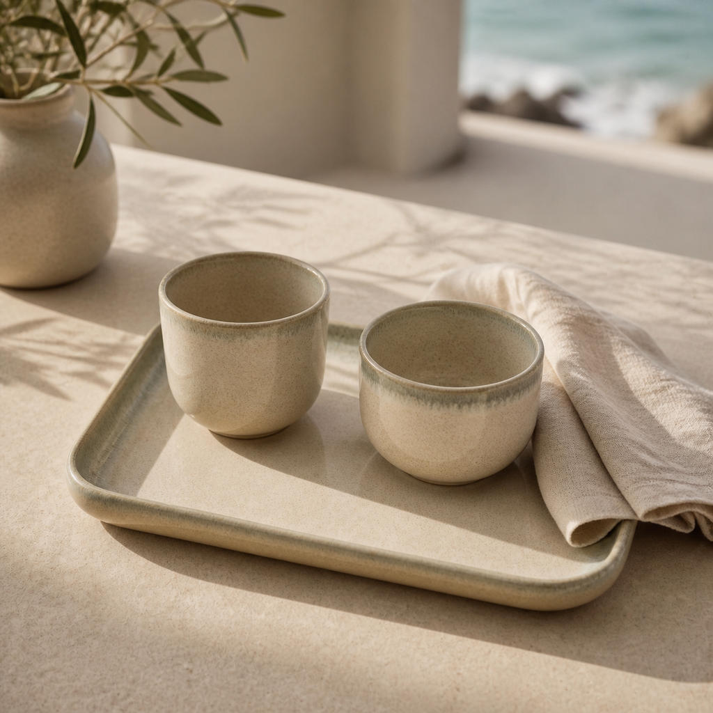 Dune Rectangular Tray — lifestyle