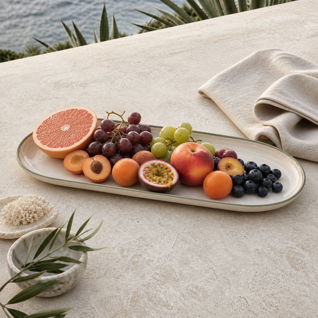 Forma Serving Platter — lifestyle