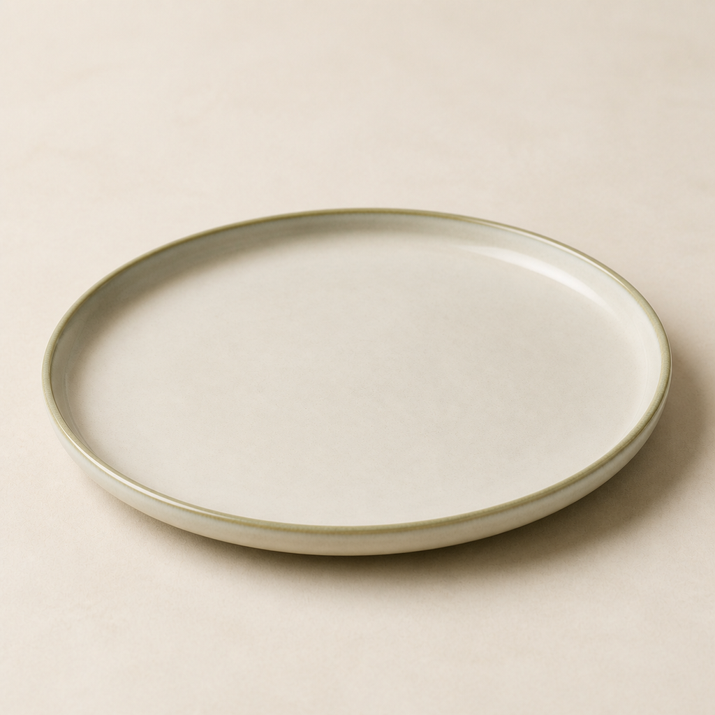 Horizon Coupe Plate ceramic texture
