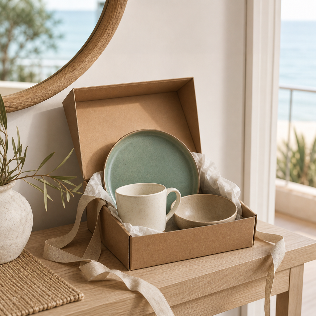 LANMIX Gift Box in an Australian coastal home