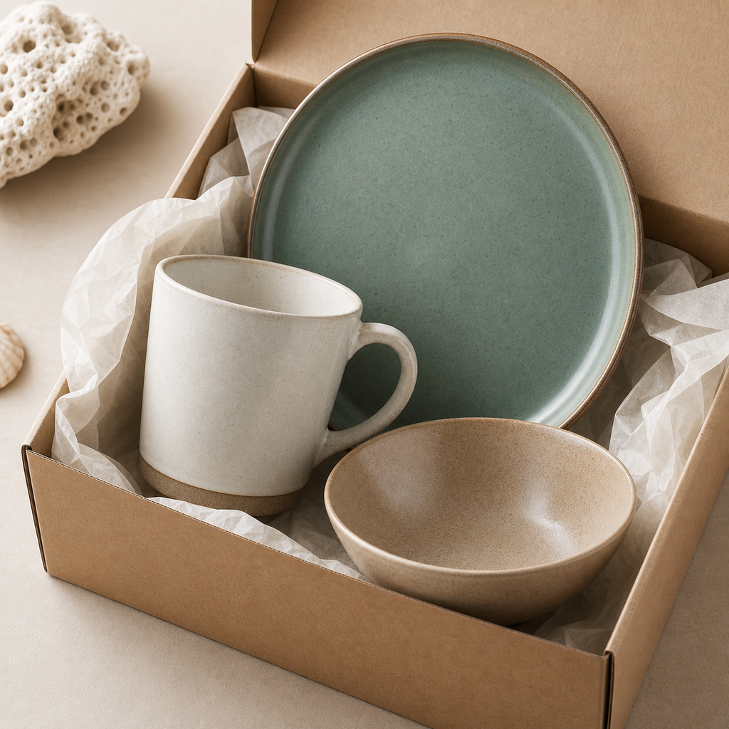 LANMIX Gift Box ceramic glaze detail