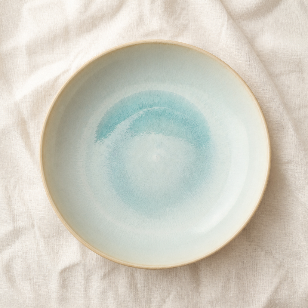 Shore Pasta Plate top view