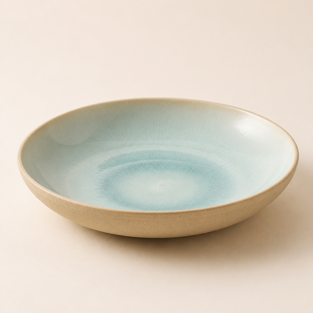Shore Pasta Plate ceramic texture