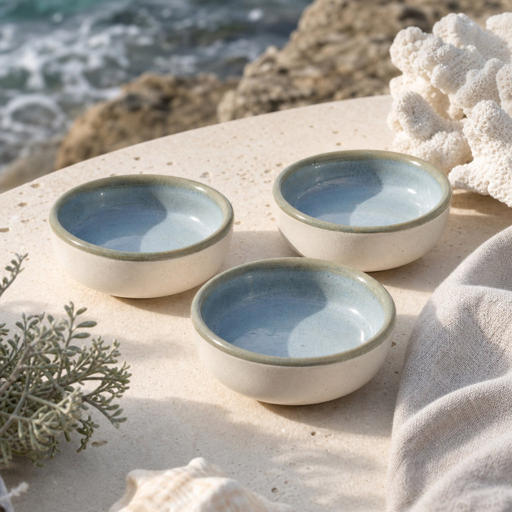 Shore Sauce Dish Set — hero