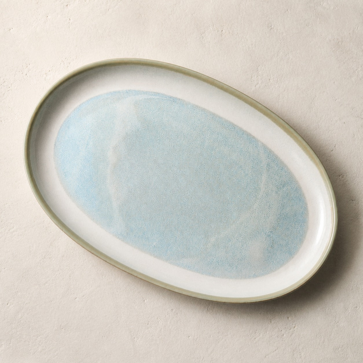 Tide Oval Platter — detail